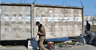 Демонтаж бетонного забора в Кунгуре - Расценки от 783 руб.