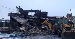Демонтаж сгоревших зданий в Кунгуре | Сварной-Кнг - снос после пожара от 1044 рублей